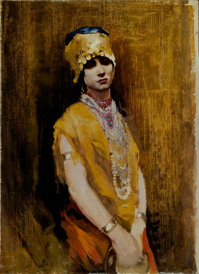 A Dancer by Andrei Petrovich Ryabushkin