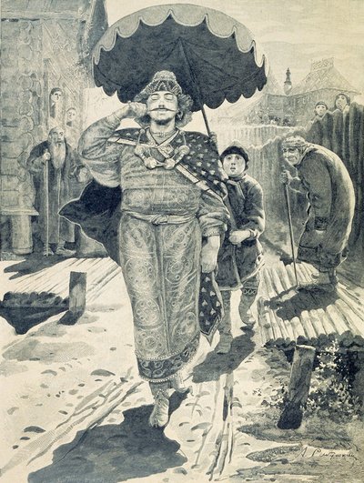Churila Plyonkovich, 1895 by Andrei Petrovich Ryabushkin