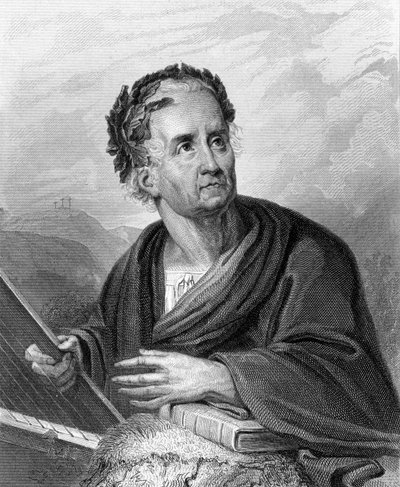 Friedrich Gottlieb Klopstock by Andrej Franzowitsch Belloli