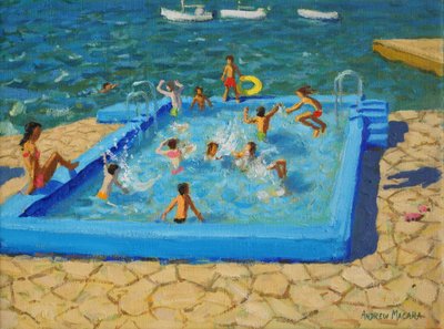 Blue Pool, Vrsar, Croatia by Andrew Macara