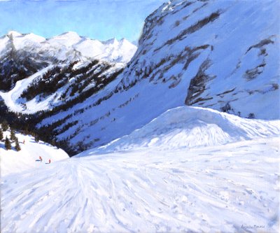 Into the Valley, Courchevel, France by Andrew Macara