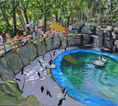 Penguin Pool, Madrid Zoo, 2015 by Andrew Macara