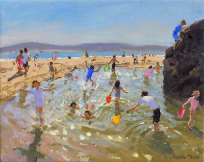 Rock pool, Tenby by Andrew Macara