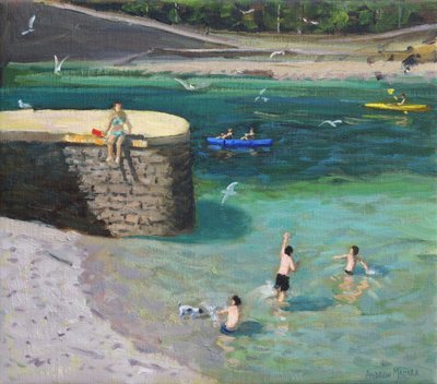 The Harbour, Looe by Andrew Macara