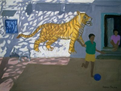 Tiger, India by Andrew Macara