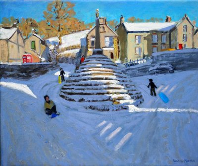 Winter, Bonsall Village, 2014 by Andrew Macara