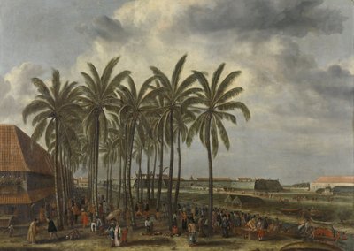 The Castle of Batavia, 1661 by Andries Beeckman