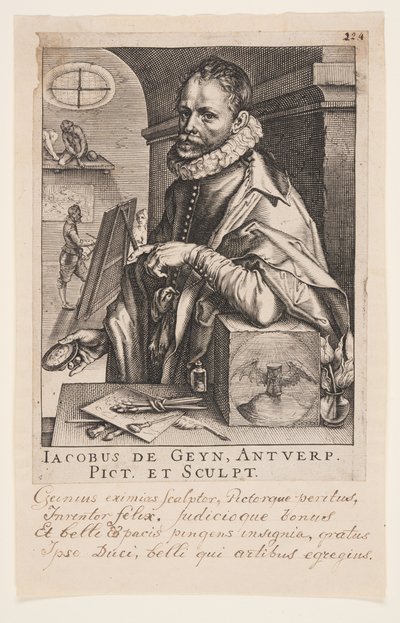 Jacob de Gheyn II by Andries Stock