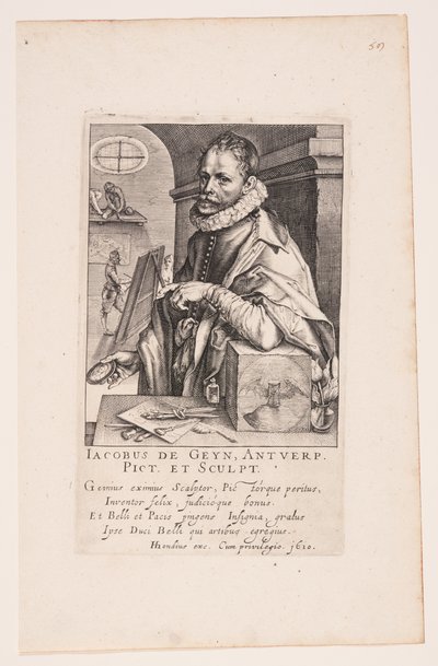 Jacob de Gheyn II by Andries Stock