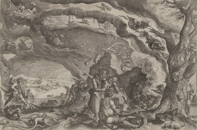 Witches Preparing for Sabbath by Andries Stock