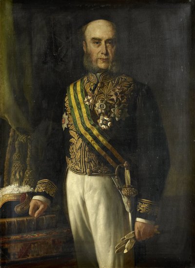 James Loudon (1824-1900), Governor-General (1871-75) by Andries van den Berg