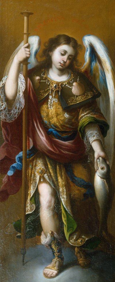 St Raphael by Andrés Pérez de Murillo