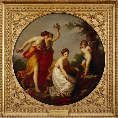 The Disarming of Cupid, c. 1800 by Angelica Kauffman
