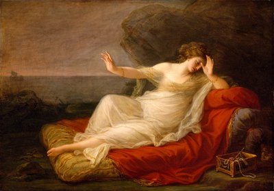 Ariadne Abandoned by Theseus on Naxos by Angelica Kauffmann