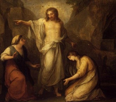 Christ Appearing to Martha and Mary Magdalen by Angelica Kauffmann