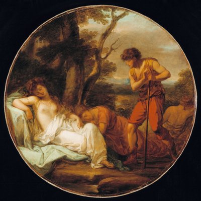 Cymon and Iphigenia by Angelica Kauffmann