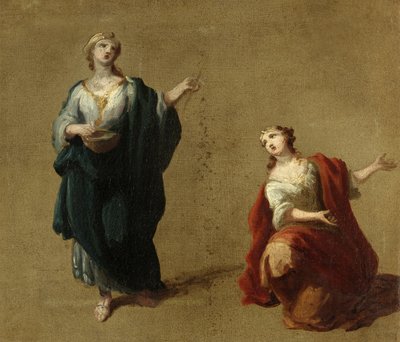 Figure Study by Angelica Kauffmann
