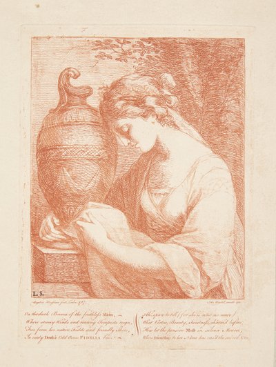 The Woman by the Urn by Angelica Kauffmann
