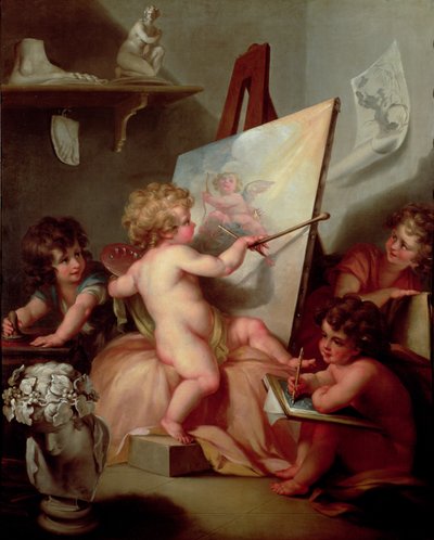 Painting by Angelica Kauffmann