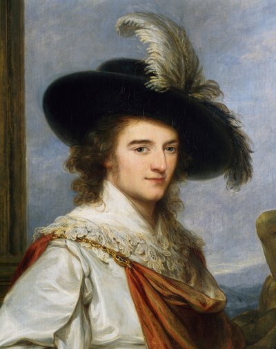 Portrait of Josef Johann Graf Fries by Angelica Kauffmann