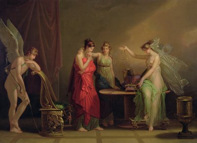 The Legend of Cupid and Psyche by Angelica Kauffmann