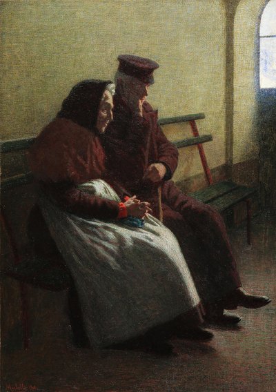 Distant Times, 1908 by Angelo Morbelli