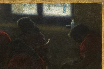 Winter Siesta, 1903 by Angelo Morbelli