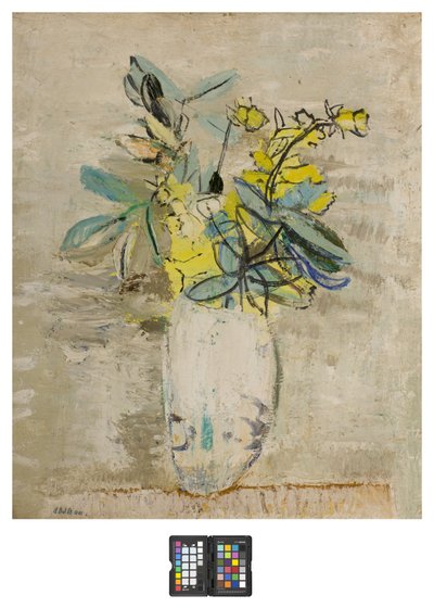 Branches with Flowers in a Vase by Angelo del Bon