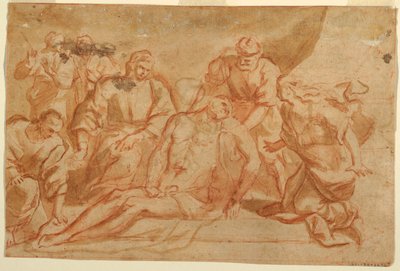 Entombment of Christ by Aniello Falcone