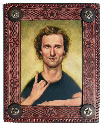 Matthew McConaughey by Anita Kunz
