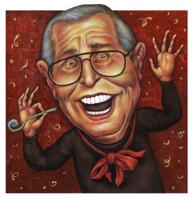 Milton Berle by Anita Kunz