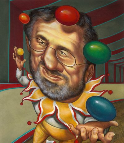 Steven Spielberg by Anita Kunz