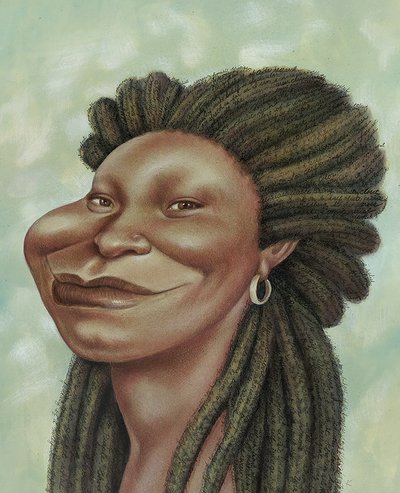 Whoopi by Anita Kunz