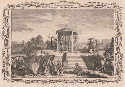 The Ceremony of a Japanese Marriage by Anker Smith