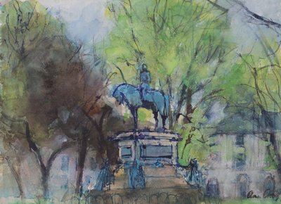 Charlotte Square, Edinburgh by Ann Oram