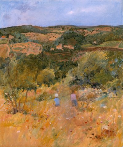 Landscape near Siena, 1994 by Ann Patrick