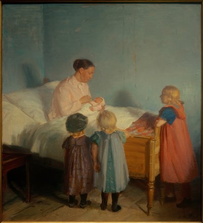 The Little Brother by Anna Ancher