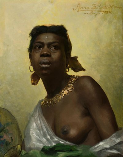 Black Woman by Anna Bilinska