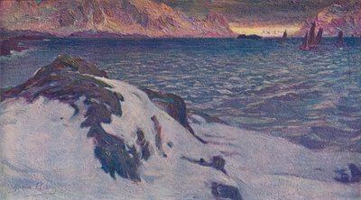 A Lofoten Seascape, c. 1910 by Anna Katarina Boberg