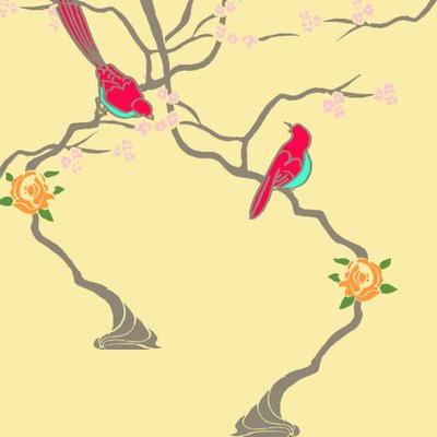 Blossom Birds by Anna Platts