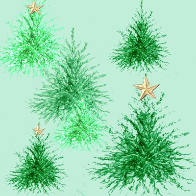 Star Trees by Anna Platts