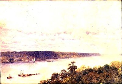 The Hudson, c.1906-9 by Anna Richards Brewster