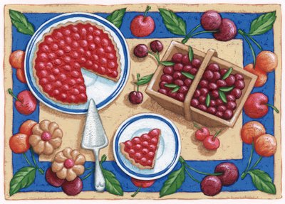 Cherry pie by Annalisa Morrocco
