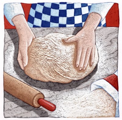 Preparing the Dough by Annalisa Morrocco