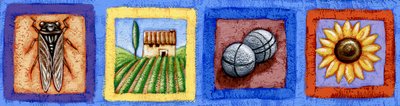 Provence (detail) by Annalisa Morrocco