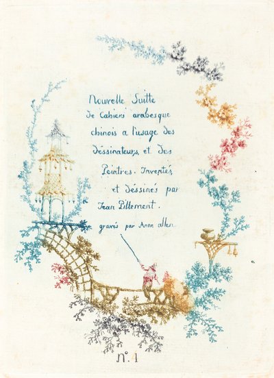 Title Page by Anne Allen after Jean Baptiste Pillement