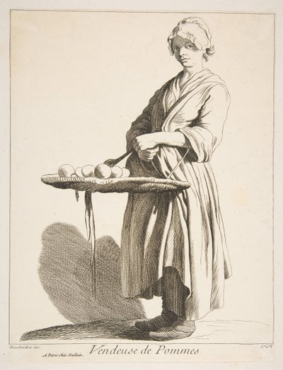 Apple Seller by Anne Claude Philippe de Caylus