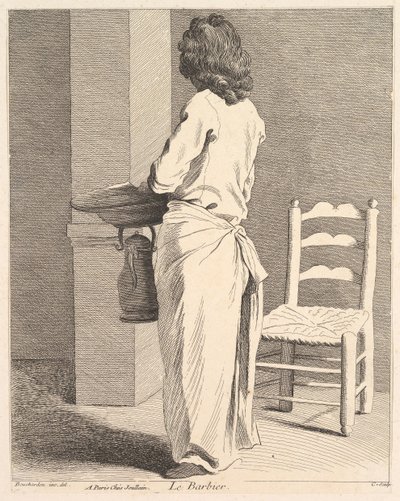 The Barber by Anne Claude Philippe de Caylus