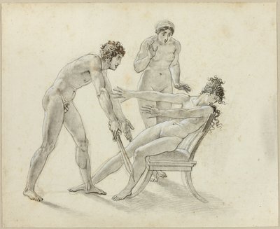 Hermione Rejecting Orestes by Anne Louis Girodet de Roussy Trioson