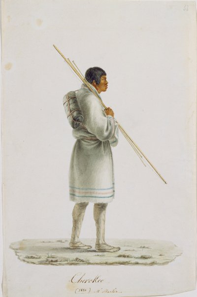 Cherokee, 1820 by Anne Marguerite Hyde de Neuville